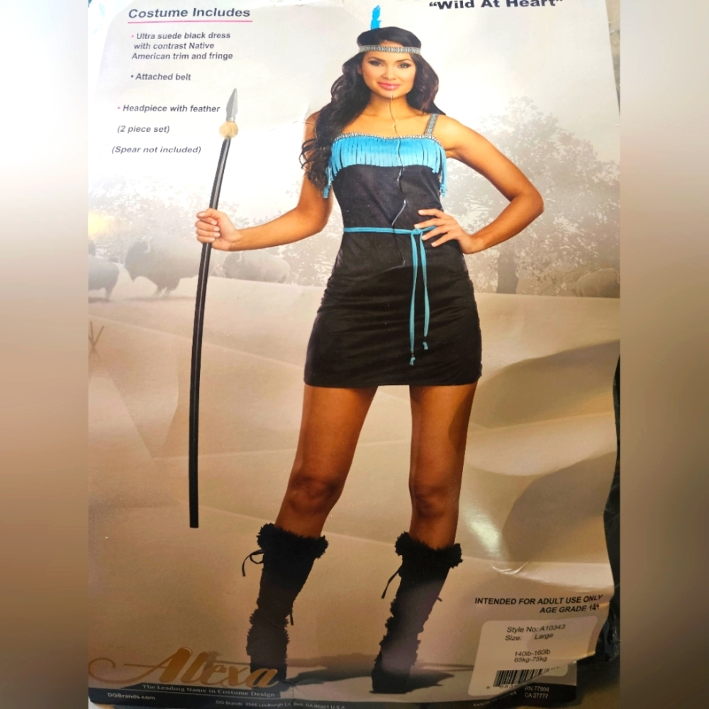 Native American Adult Costume Dress